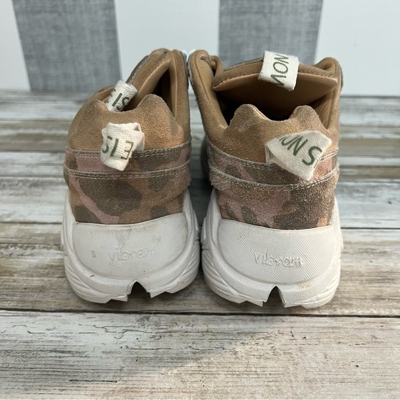 Diemme Pink Camo Suede Hiking Sneaker - Missing Laces - Picture 4 of 13